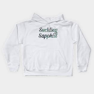 Suckling Sapphist Kids Hoodie